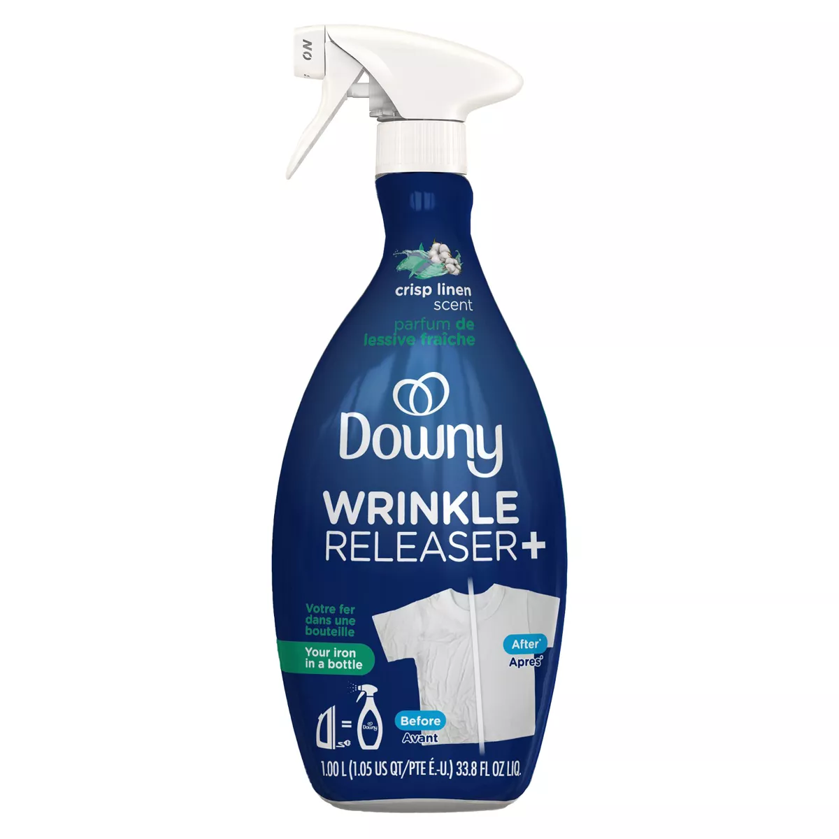 Downy Crisp Linen Wrinkle Releaser Spray - 33.8oz