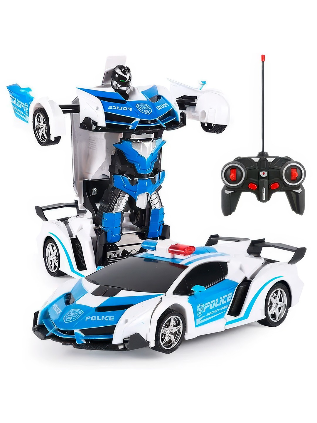 Transformer Polic car