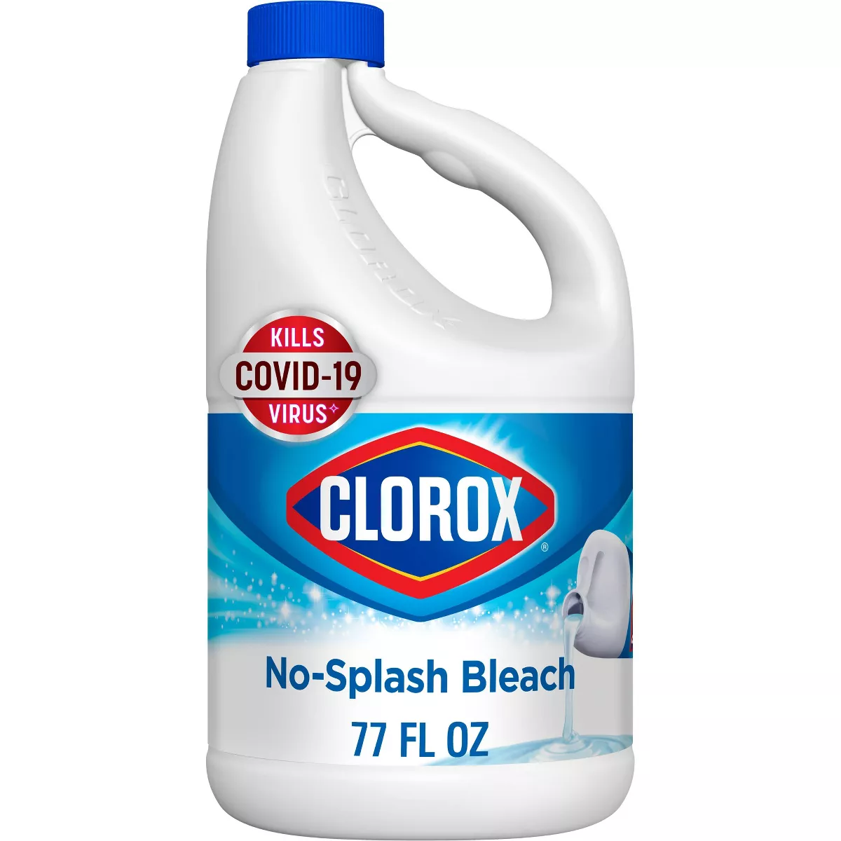 Clorox Splash-Less Liquid Bleach - Regular - 77oz