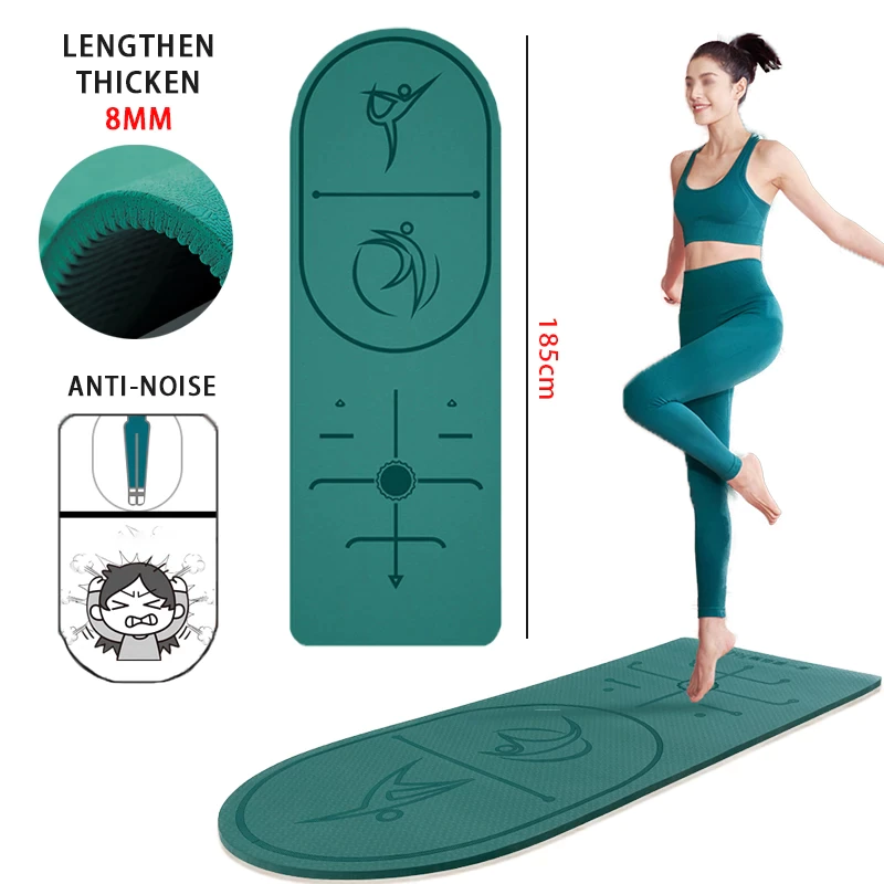 2pcs Silent Mat for Yoga Exercise