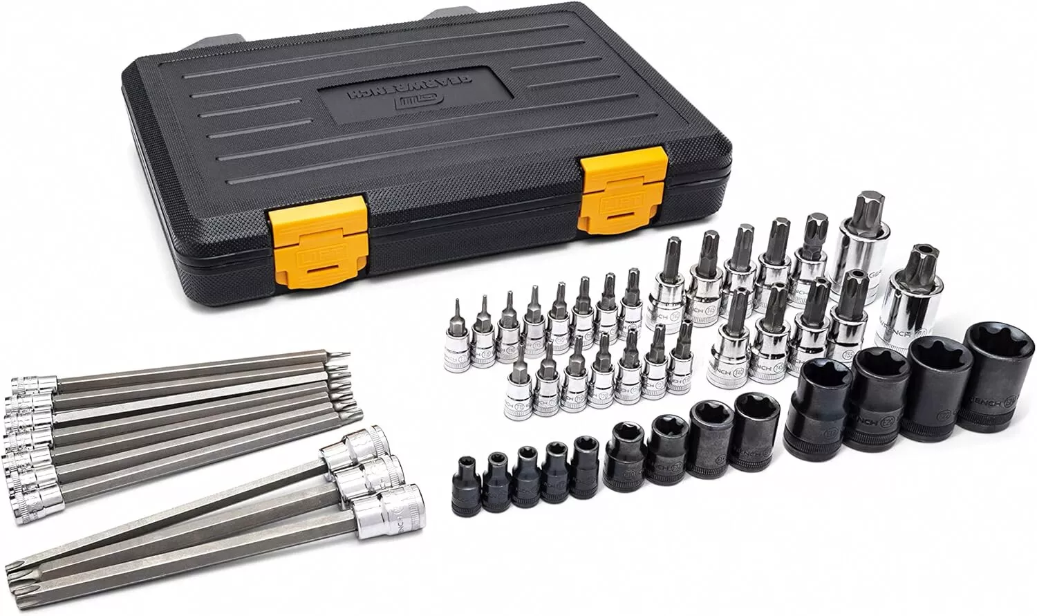 89087 - 49 Piece 1/4" 3/8" 1/2" Drive Torx Bit Socket Master Set